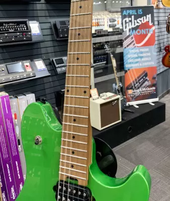 Store Special Product - EVH - Wolfgang WG Standard, Baked Maple Fingerboard - Absinthe Frost